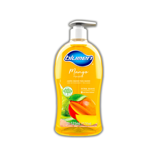 Jabón Líquido para Manos marca Blumen Mango Paradise 525 ml