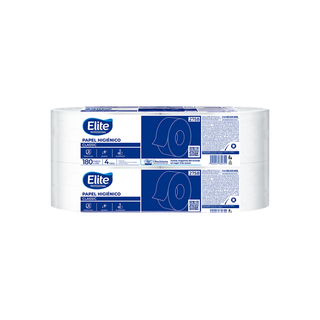Papel Higiénico Classic marca Elite Pro HD180 Bobina Gofrado