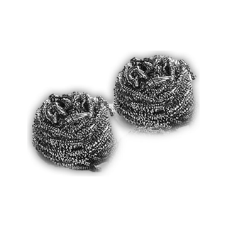 Fibra Metalica Acero Inoxidable En Espiral Shaly Paquete Con 2 Piezas