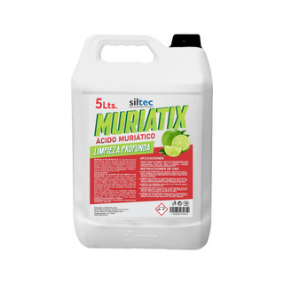 Muriatix Ácido Muriático Siltec 5 Lts.