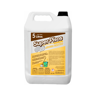 Super Pisos 5 Lt Limpiador Multiusos Neutro Marca Siltec