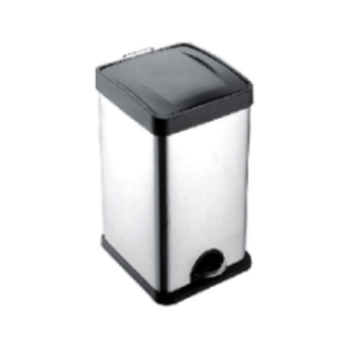 Bote de Pedal de Acero Inoxidable marca Dust 30 L