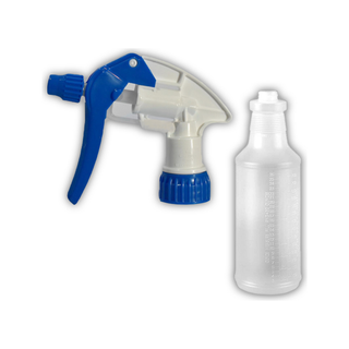 Kit Atomizador R-28 1 L con Botella Graduada color Azul