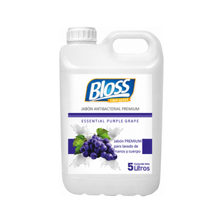 Bloss Jabon Liquido 5 Lts Uva Campestre Linea Dorada Premium