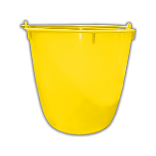 Cubeta Flexible No.18 16 L color Amarillo