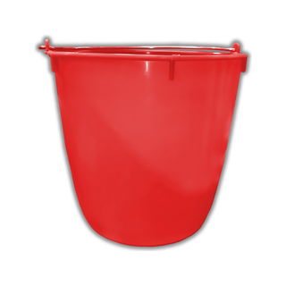 Cubeta Flexible No.18 16 L color Rojo
