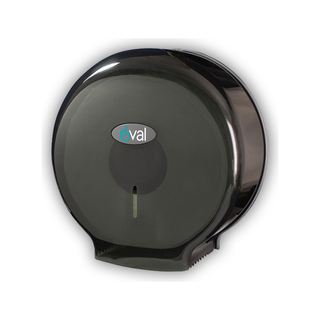 Despachador Higiénico Jr Eco PP marca Oval Capacidad 300 m color Humo