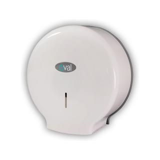 Despachador Higiénico Jr Eco PP marca Oval Capacidad 300 m color Blanco