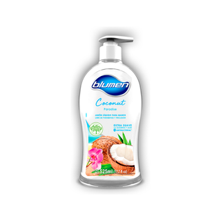 Jabón Líquido para Manos marca Blumen Coconut Paradise 525 ml