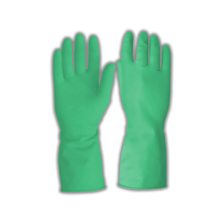 Guante Multieconómico Satinado marca Vitex No.8 1 par color Verde