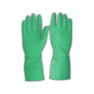 Guante Multieconómico Satinado marca Vitex No.9 1 par color Verde