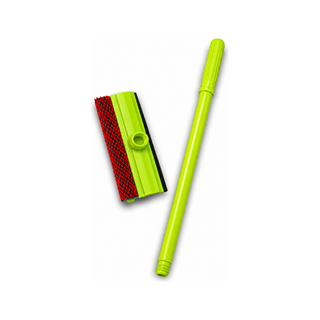 JALADOR LIMPIAVIDRIOS JUMBO DE 20 CM CON BASTON