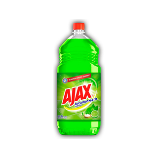 Limpiador marca Ajax Bicarbonato Limón 1 L
