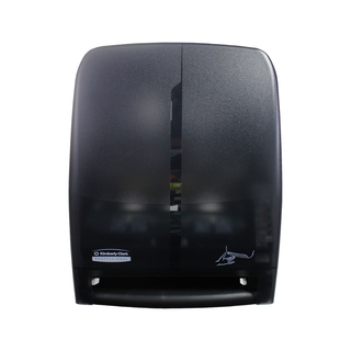 Despachador Automático de Toalla en Rollo Experience marca Kimberly Clark Antibacterial USA 92221 92224 92233 color Negro