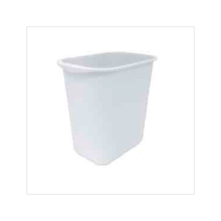Cesto Rectangular marca Sablón 13 L sin Asa color Blanco