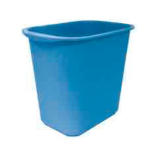 Cesto Rectangular marca Sablón 13 L sin Asas color Azul