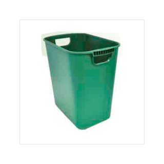 Cesto Jumbo Rectangular marca Sablón 26 L con Asas sin Tapa color Verde