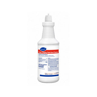 marca Crew Clinging Plus Limpiador Desincrustante y Desinfectante para Baños Uso Directo 946 ml