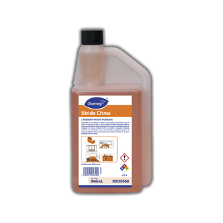 marca Accumix Stride Citrus Limpiador para Pisos Paredes y Baños sin Enjuague 946 ml