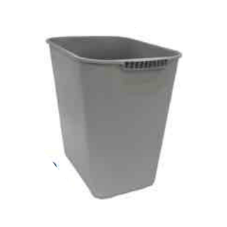 Cesto Jumbo Rectangular marca Sablón 26 L sin Asas color Gris
