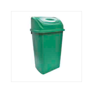 Cesto Balancín marca Sablón Frontal 80 L color Verde