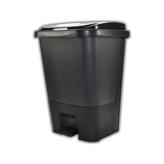 Cesto marca Sablón de Pedal 17 L color Negro