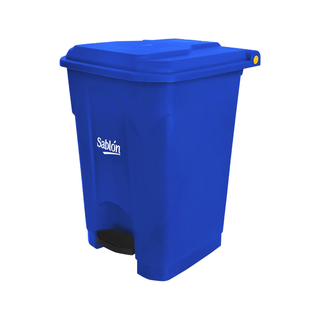 Cesto marca Sablón de Pedal 50 L 42.5x39.5x60 cm color Azul