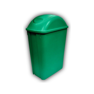Cesto Balancín marca Sablón Lateral 42 L color Verde