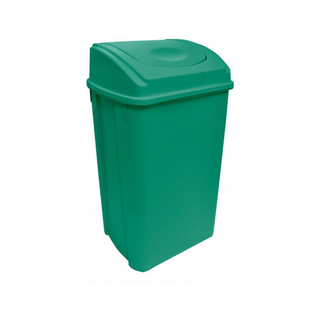 Cesto Balancín marca Sablón Frontal 42 L color Verde