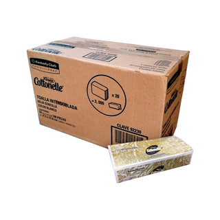 Toalla Interdoblada marca Kleenex Cottonelle USA 92730