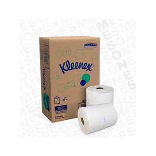 Toalla en Rollo Ultra Antibacterial marca Kleenex 160 m 20 cm USA 9994 9620 92731 Autocorte 92278 Acero Inox