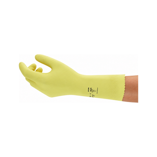 Guante  Amarillo Alpahatec Ansell No.8