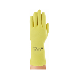 Guante  Amarillo Alpahatec Ansell No.9