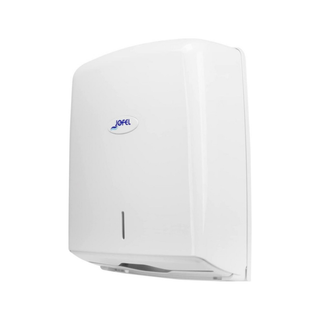 Despachador de Toalla Z Smart marca Jofel ABS Capacidad 600 Toallas color Blanco