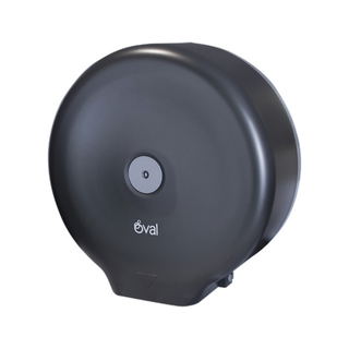 Despachador Higiénico Jumbo marca Oval ABS 600 m Alta Resistencia color Humo