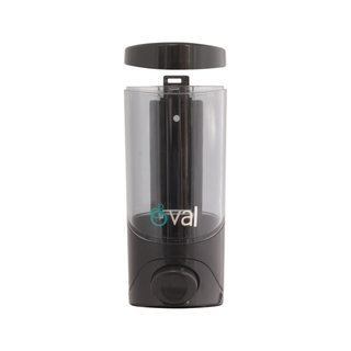 Jabonera marca Oval 500 ml PS Alta Resistencia color Humo/Negro