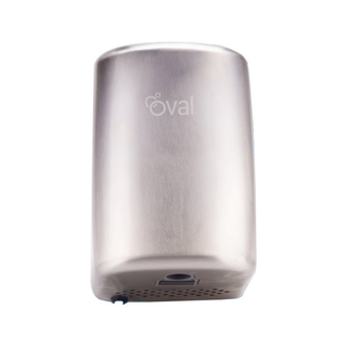 Secador Compacto de Manos marca Oval Acero Inoxidable Secado Alta Velocidad 3 kg