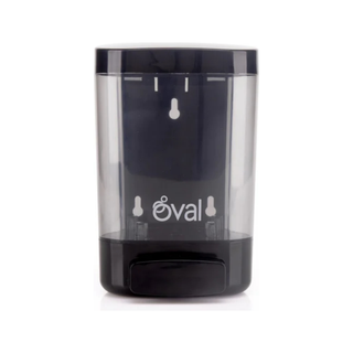 Jabonera Ebba Rellenable marca Oval 1 L color Humo