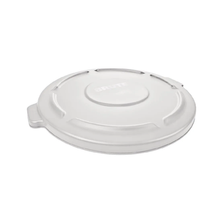 Tapa Plana Brute marca Rubbermaid para Bote FG2632 121 L 32 gal color Blanco
