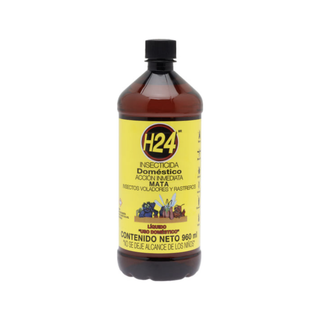 Insecticida Líquido marca H24 Poder 960 ml