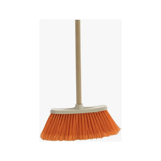 Kit Escoba marca Ideal Mega con Bastón de Madera marca Victoria 1.20 m color Natural
