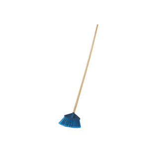 Kit Escoba Abanico Plus marca Ideal con Bastón de Madera 1.20 m