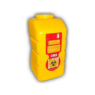 Recolector RPBI para Líquidos 12 L Polipropileno color Amarillo